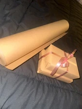 17.5" x 1200'' Brown Kraft Paper 30 lb Basis Weight Roll Packaging Shipping NEW