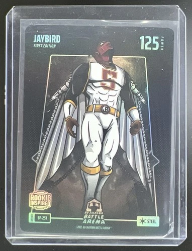 2025 Bo Jackson Battle Arena Jaybird First Edition Steel Battlefoil RC