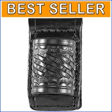 Stylish Snap-On Flashlight Carrier for Streamlight - Lightweight Leather Design