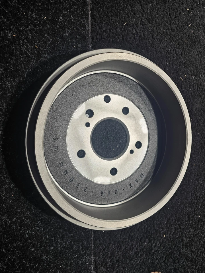 (数量 2) 适用于日产 Sentra 2013 - 2022 后刹车鼓 5 螺钉/凸耳孔 YH482198 — 第 4/4 张图片