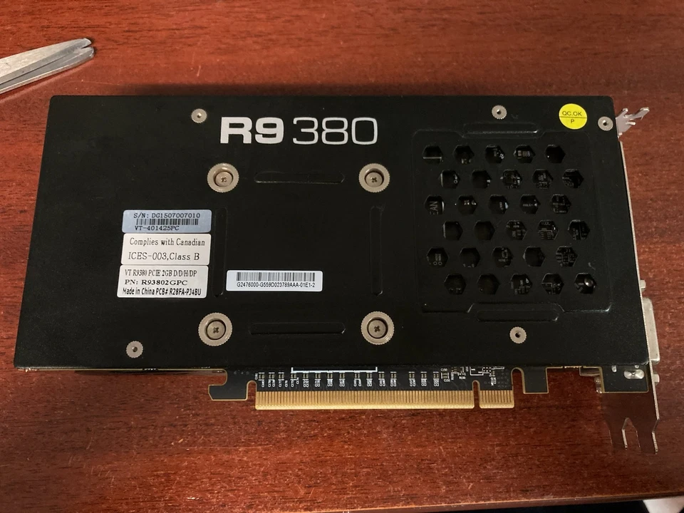 VISIONTEK VT R9 380 PCIE 2GB D/D/H/DP Graphics Card - Image 2 of 4