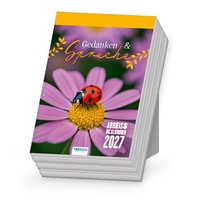 TröTsch TagesabreißKalender Gedanken Und SprüChe Aufstellkalender 2027