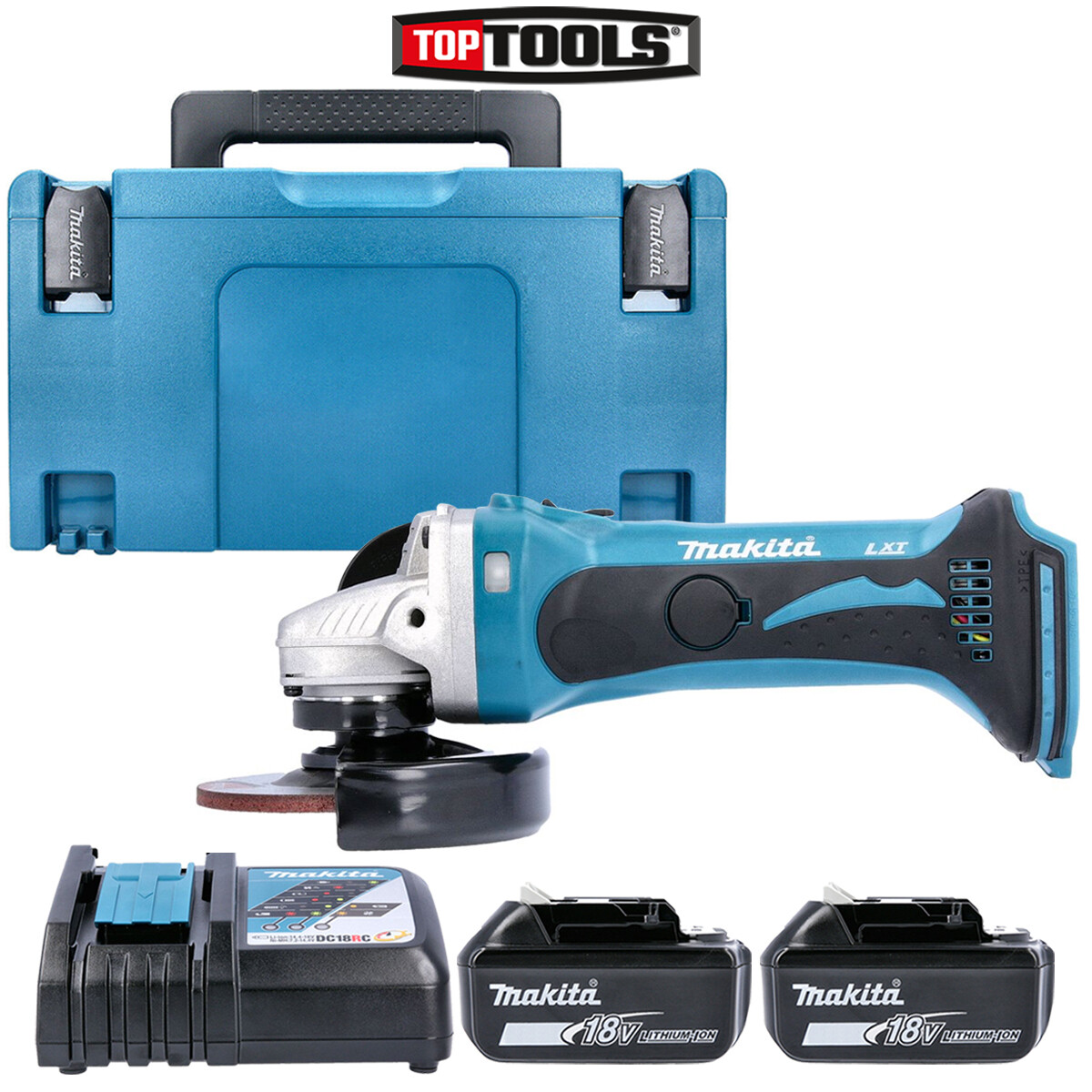 Makita DGA452Z 18V Li-ion Cordless Angle Grinder 115mm - Body Only - Image 28