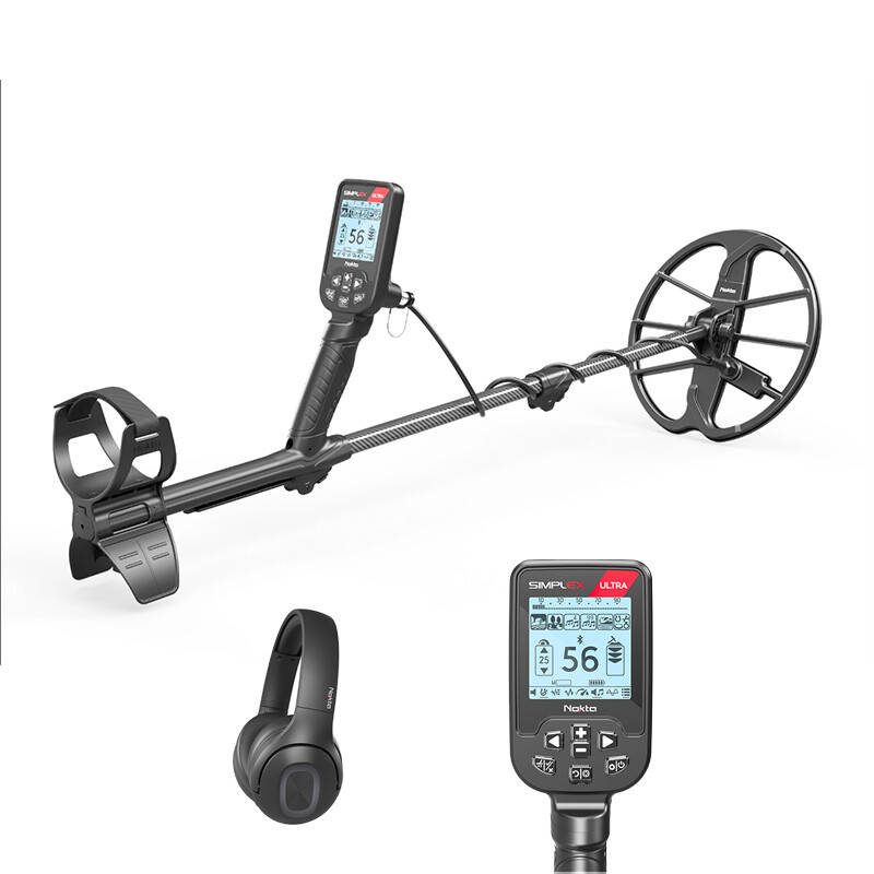 Détecteur de métaux Nokta Simplex Ultra avec casque sans fil WHP