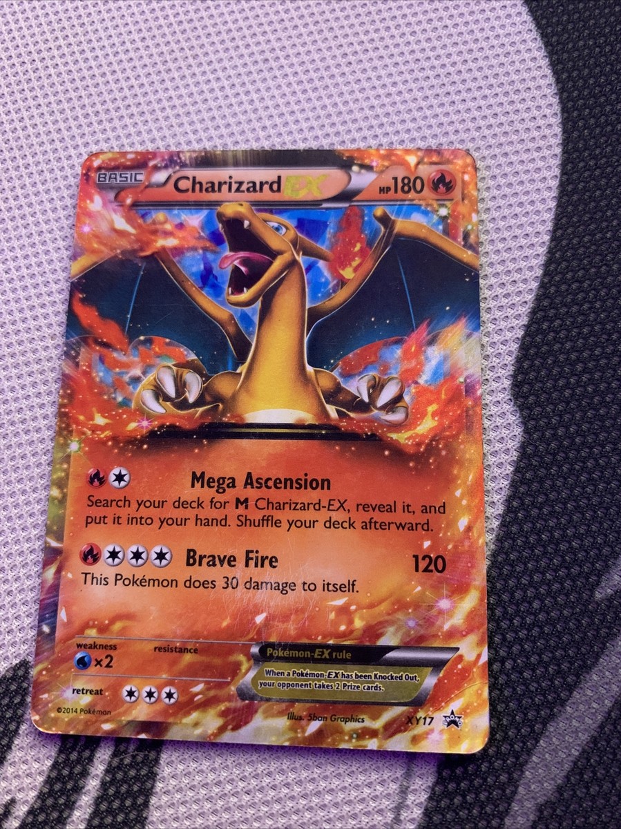 Pokemon Charizard EX XY17 JUMBO Holo NM/M Oversized Promo Card