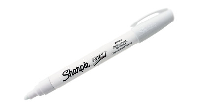 Sharpie Oil-Based Paint Marker, Medium Point, Blue Labeled