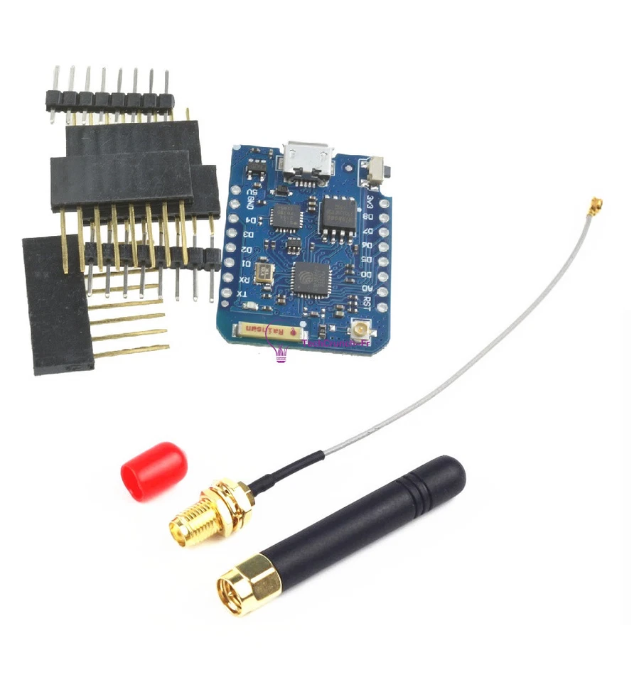 WEMOS D1 ESP8266 Mini Pro-16M Bytes External GPRS Connector Antenna Module