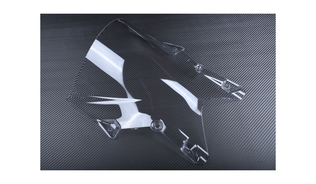 Bulle transparente KTM RC8 saute vent carbone gris moto RC8R 2008-2015 - 3