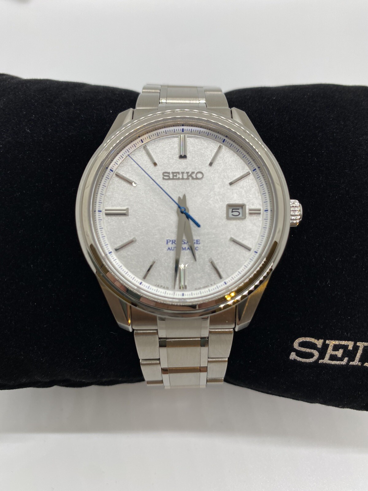 Seiko Presage Silver Men's Watch - SJE073 for sale online | eBay