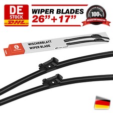 2 STK SCHEIBENWISCHER 24"/17" FÜR VW GOLF 7 8 PASSAT POLO 6 AUDI A1 SKODA SEAT