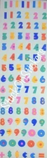 Mrs Grossman's NUMBERS 123 Stickers math colorful school data addition subtract