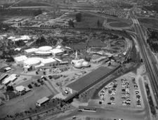 Disneyland Park, Harbor Blvd., Santa Ana Fwy, north Ca OLD PHOTO