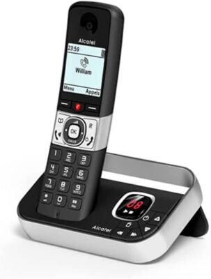 Téléphone sans fil ALCATEL F890 Voice Duo Noir