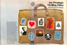 "Thrilling Cities" 1964 FLEMING, Ian w/ Drawings by Milton Glazer