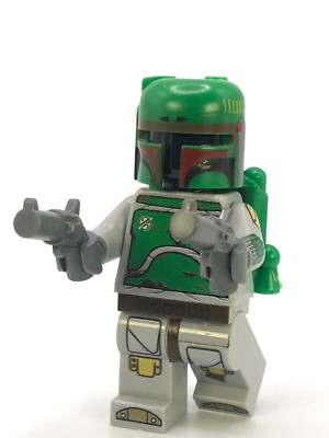 Boba Fett Custom Printed Star Wars Cloud City on Lego Parts with CAC helmet 