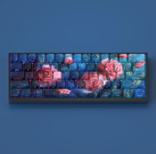 Rose Keyboard Keycap Full Set