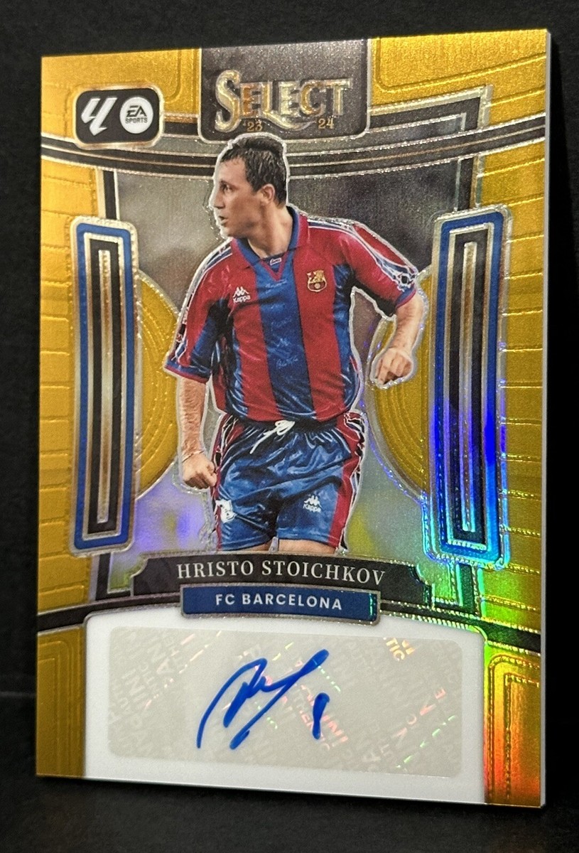2023-24 Panini Select La Liga Barcelona Legend Hristo Stoichkov