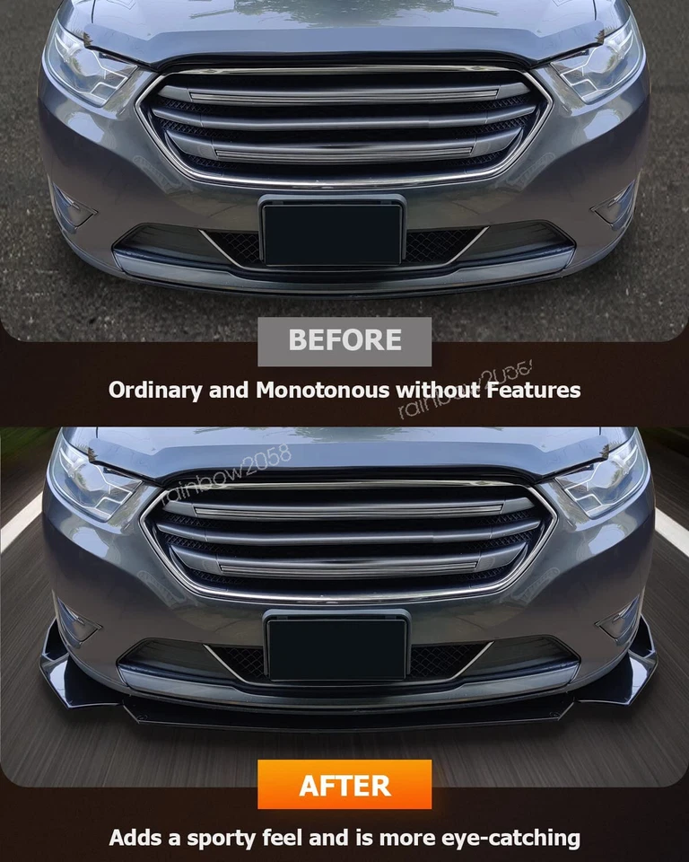 For Chrysler 300c 200 Side Skirt Front & Rear Bumper Lip Splitter Spoiler Foto 2 de 4