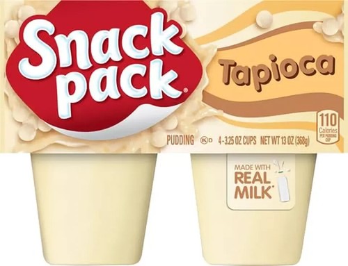Pudín de tapioca, 4 tazas de pudín (pack de 1) - Imagen 3 de 5