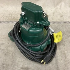 ZOELLER 371-0004 Submersible Sump Pump 3/10 HP