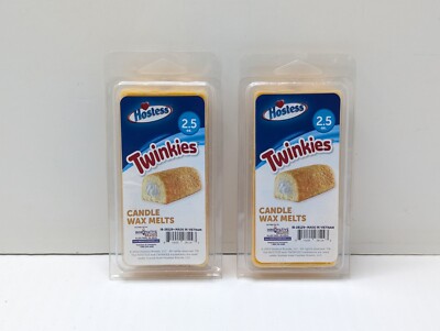 2 Packs Hostess Twinkies Scented Candle Wax Melts 2.5oz VERY Hard To Find NEW!