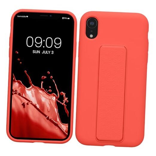 Silicone Case Phone Case For Coral Iphone Xr Neon Coral Coral