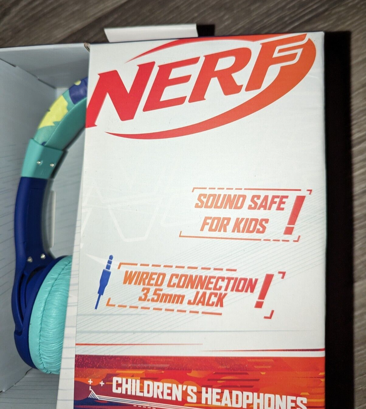 OTL Technologies Kids Headphones - Wired Nerf Blue Camo Camouflage