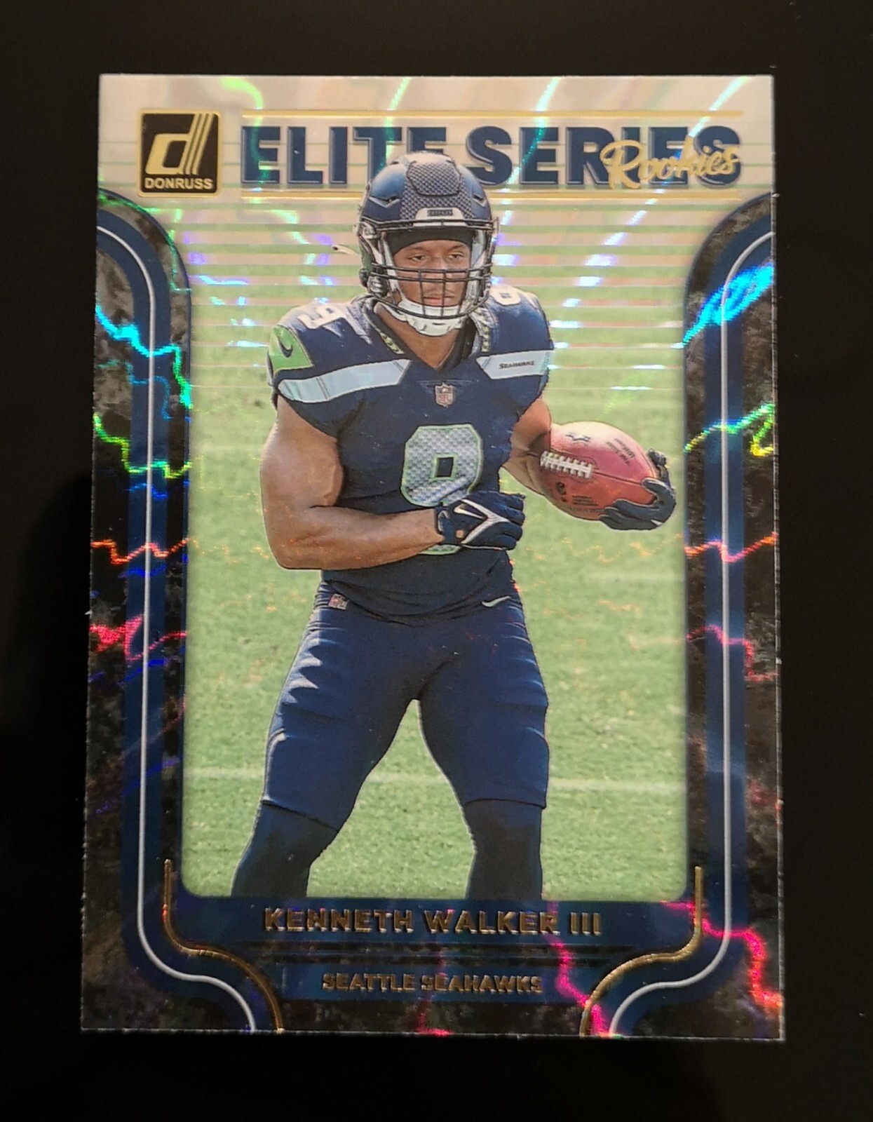 KENNETH WALKER III RC 🔥 2022 Panini Donruss Elite Series The Rookies SP