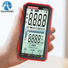 FS8233 Digital Multimeter Full Screen Auto Range AC/DC Voltage Current Meter