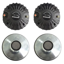 4Pcs 51MM 2600W 2.03" Titanium Compression Screw-On Horn Speaker Driver Tweeters