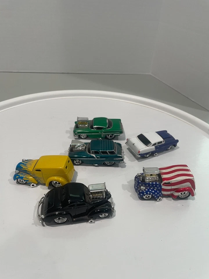 Micro Machine 1/64 scale Hot rods (6) - Image 3 of 4