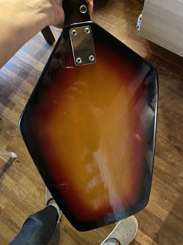 VOX Phantom EXTREMELY RARE Prototype Vintage Guitar Sunburst Guitar 1965-1968. - Picture 11 of 13