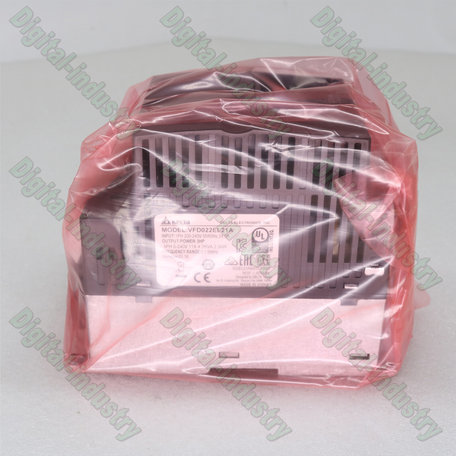 Used DELTA Inverter VFD022EL21A 2.2KW 220V Tested Free shipping#LJ | eBay