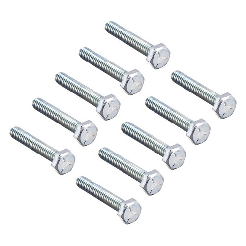 Lot De 20 Boulons Tête Hexa 1/4-20 X 1/2" En Acier Carbone Classe 5 Uxcell - Neuf