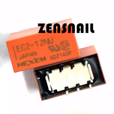 10PCS EC2-12NU Relay 12V 2A 8PINS NEW