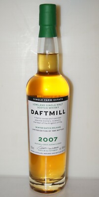Daftmill distilled 2007  bottled 2020 46% Winter Batch Release 1685 bottles 0,7L