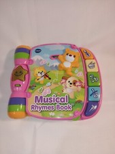 VTech Musical Rhymes Book,Pink Learning Toy