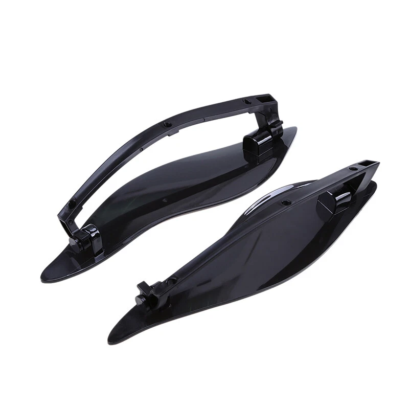 Deflector de aire de motocicleta alas laterales carenado de viento apto para Harley Electra Glide Foto 4 de 4