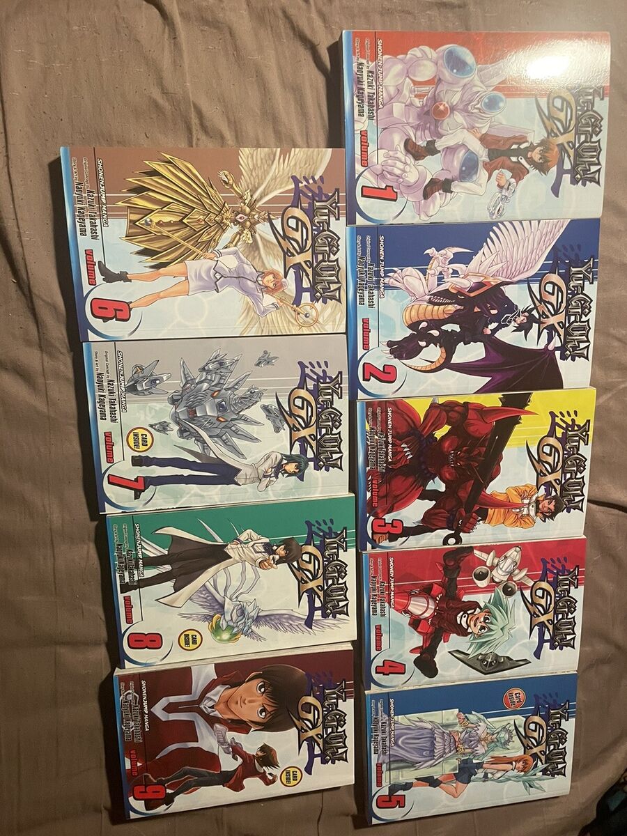 Yu-Gi-Oh GX Vol.1-9 Complete Comics Set Japanese Ver Manga