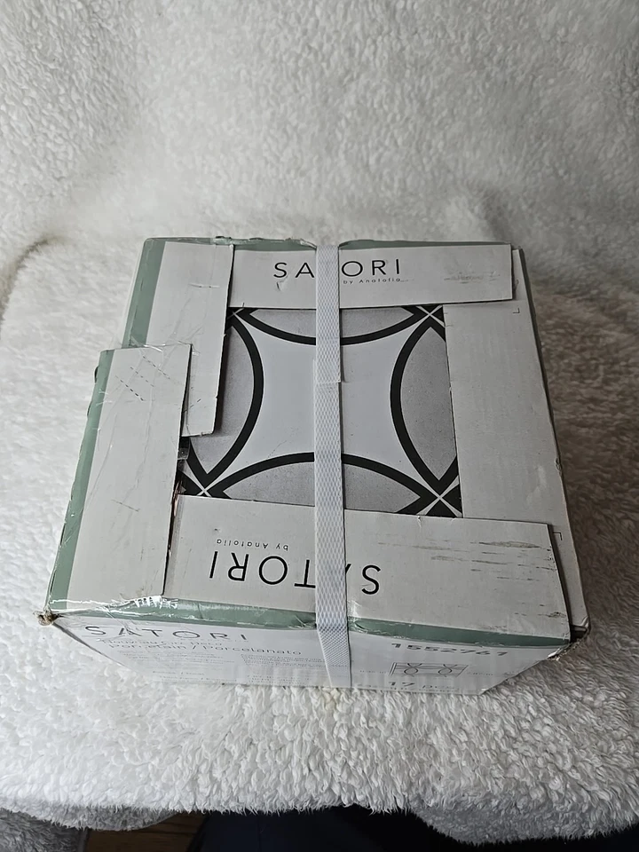 Azulejos de porcelana mate Satori Nouveau Circ Deco 8”x 8” 17 piezas envío gratuito Foto 4 de 4