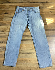 Levi s 501 93 Button Fly Denim Jeans Mens 30/30 Red Tag Medium Wash