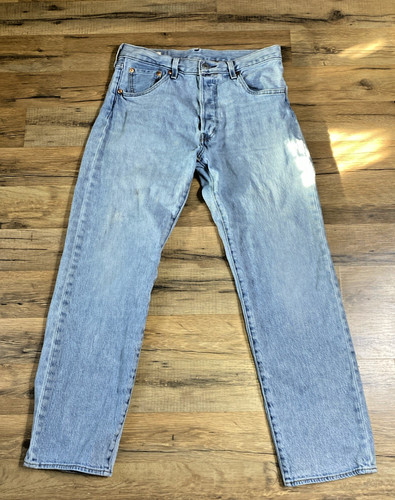 Levi’s 501 93 Button Fly Denim Jeans Mens 30/30 Red Tag Medium Wash
