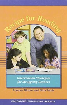 Recipe for Reading (Revised - Spiral-bound, by Traub Nina; Bloom - Very Good o