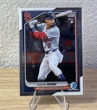 Bowman 2024 Chrome Masyn Winn #61 Rookie St. Louis Cardinals Baseball