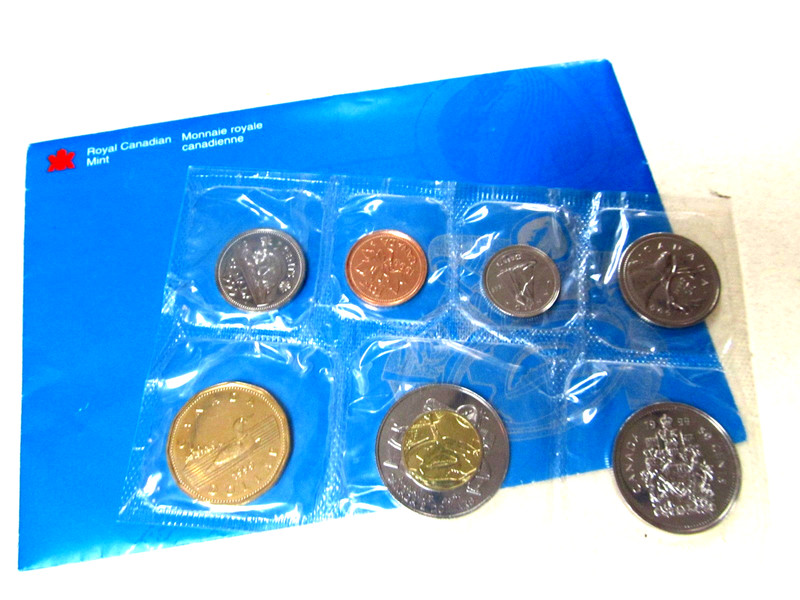 1999 Royal Canadian Mint Special Edition Uncirculated Set 7 coins