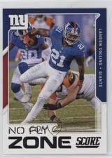 2017 Score No Fly Zone Landon Collins #14 1b1z