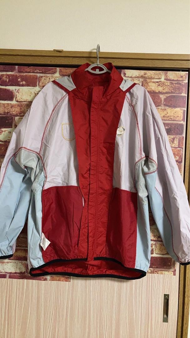 Nike Arsenal FC Windbreaker Jacket L Y2K Vintage Red Blue
