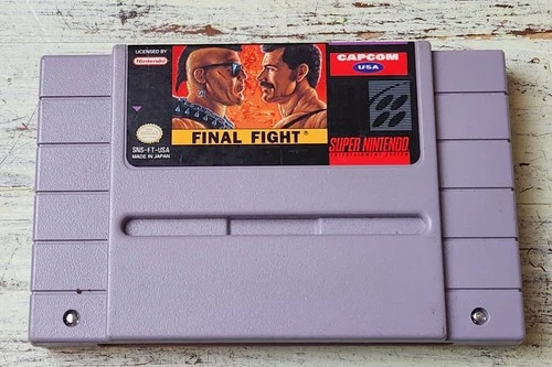 New ListingFinal Fight SNES Super Nintendo Authentic USA Capcom Tested Clean Label Cart