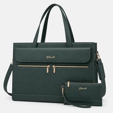 Laptop Tote Bag For Women Teacher Work Handbag With 15.6 Inch Sleeve