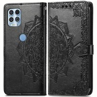 Imoshion Mandala KlapphüLle Motorola Moto G100 - Schwarz